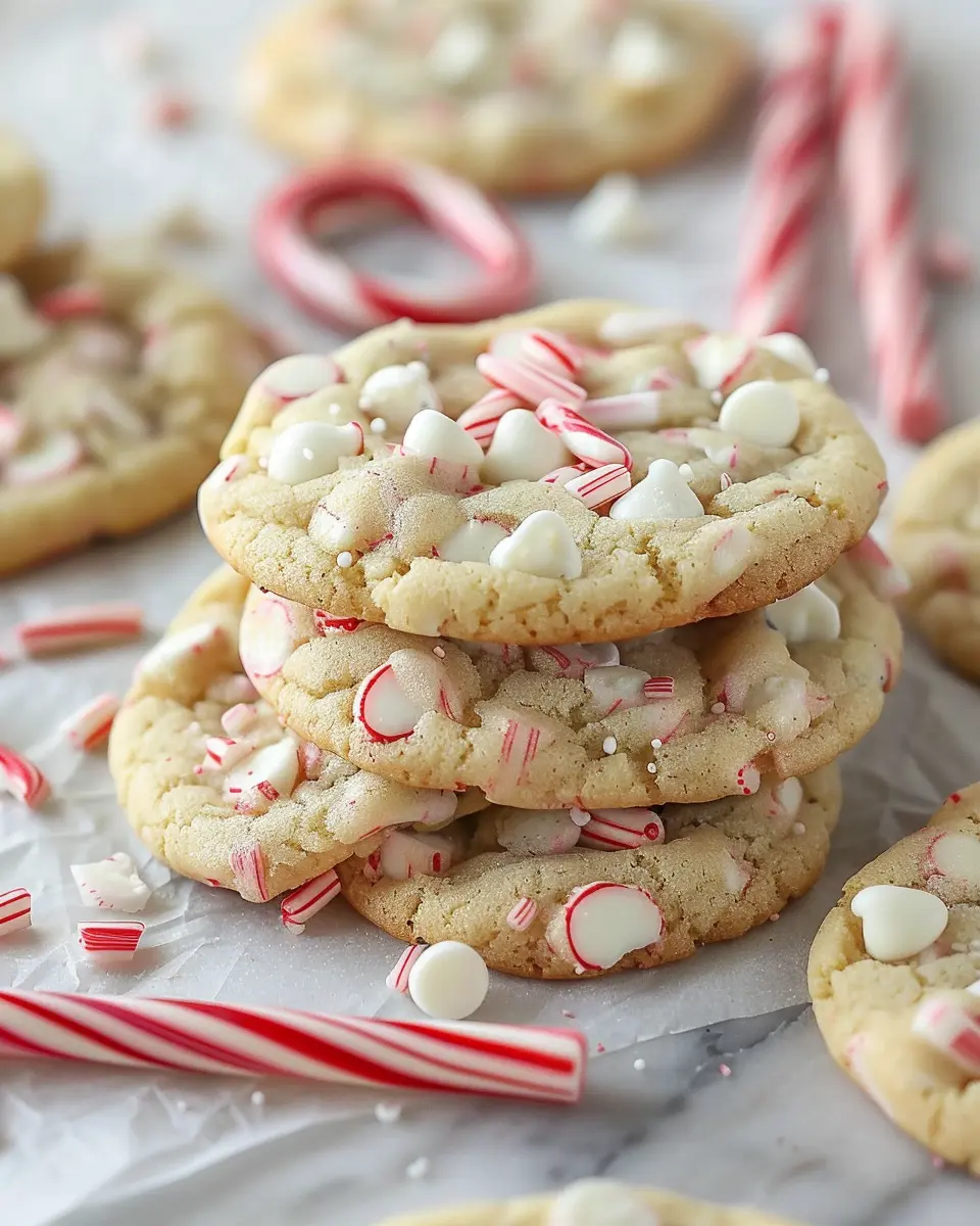 White Chocolate Peppermint Cookies: Easy Festive Treats to Love