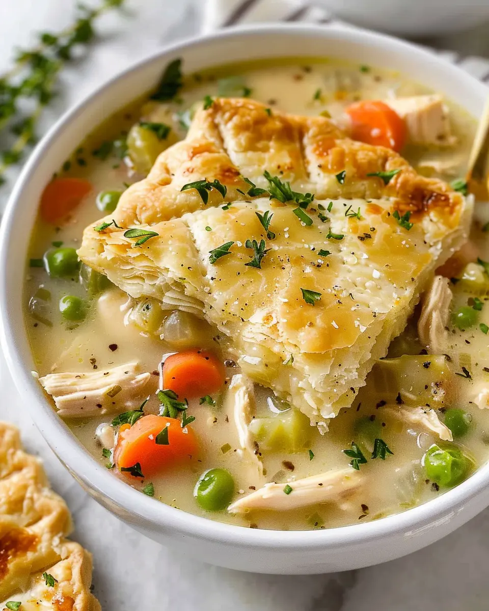 Chicken Pot Pie Soup: The Best Cozy Comfort Food Delight